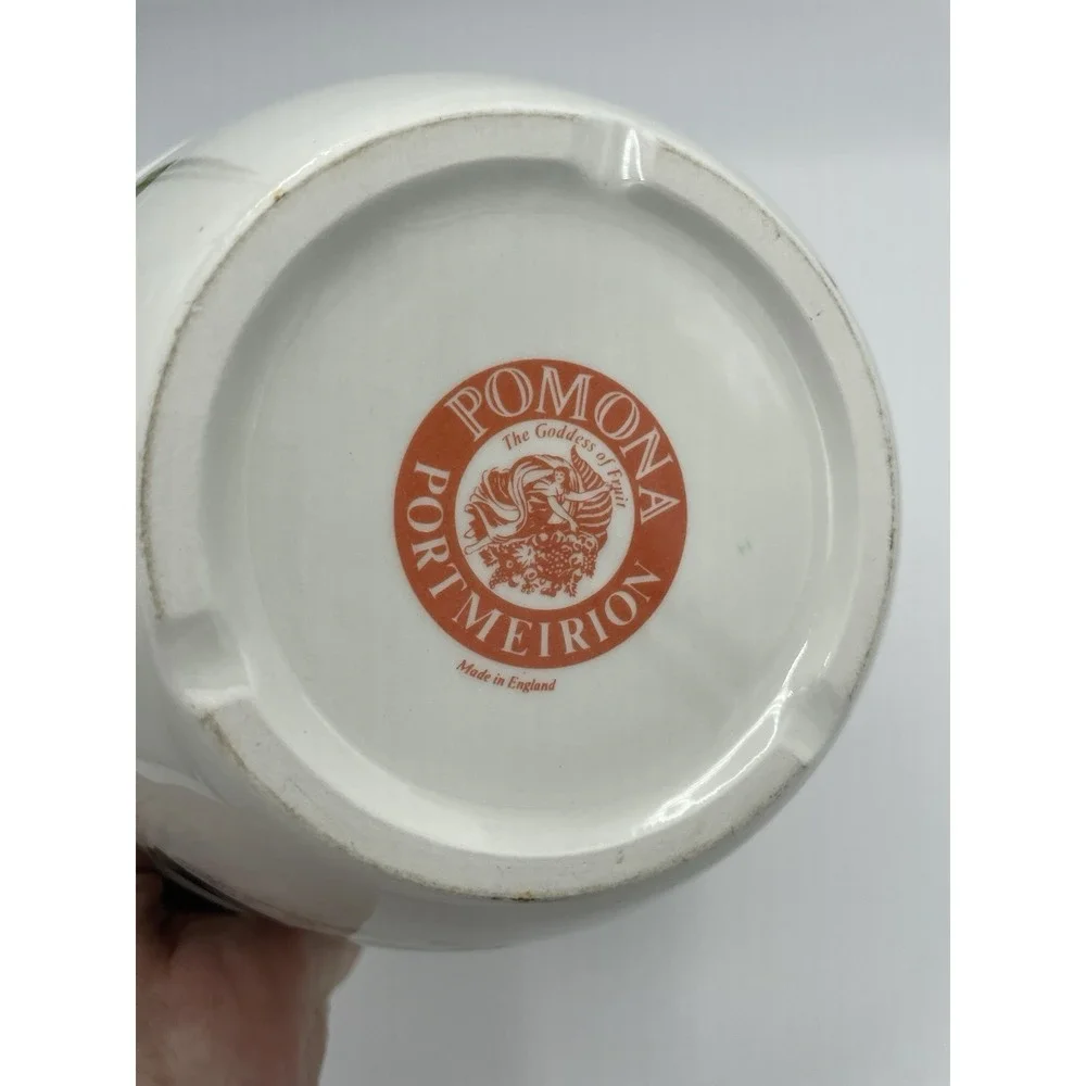 Vtg Portmeirion Pomona Pudding Basin Bowl Sm Mixing  7